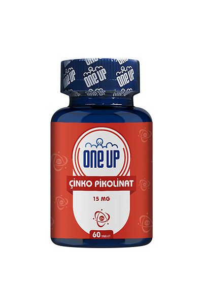 One Up Zinc Picolinate 15 Mg 60 Tablets