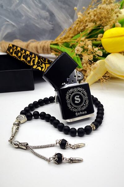 Genel Markalar Kişiye Özel Şaban Yazılı Çakmak Tesbih Seti