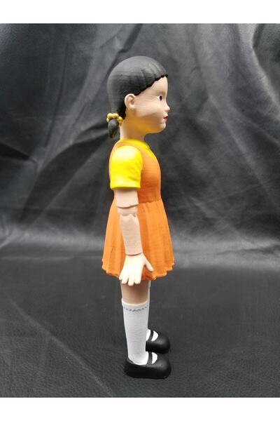 Genel Markalar Squid Game Dev Bebek Figür 20 cm Büyük Boy