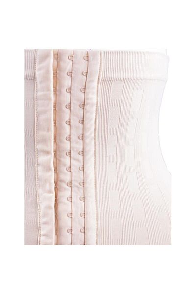 Elite Life Women's Corset, Waist Corset, Tightener with Agraff, Black