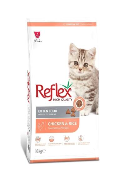 Reflex (Gölge Av) Tavuklu Yavru Kedi Maması 10 kg