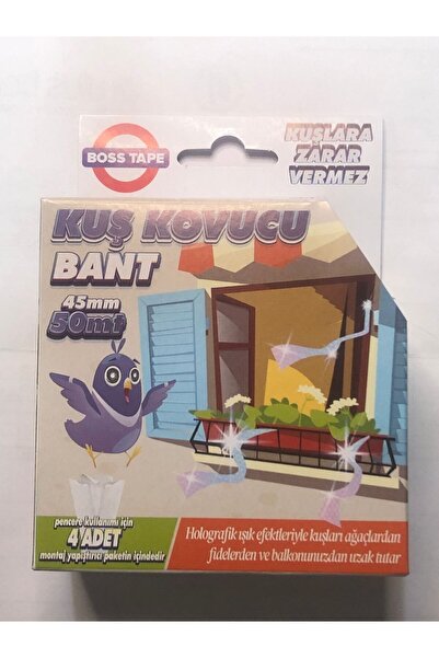Boss Tape KUŞLARI RAHATSIZ EDEN ŞERİT BANT 45MM*50MT