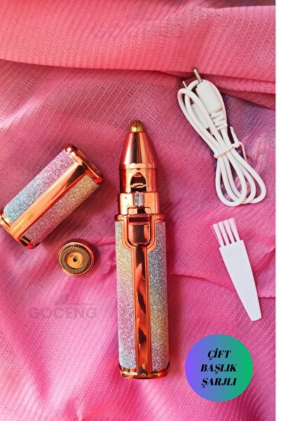 GOCENG Yüz Kaş Epilatör Kıl Kaş Bıyık Tüy Alma Aleti Epilasyon Traş Makinesi