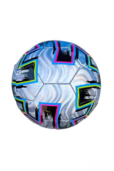 ULTIO Kaliteli Futbol Topu Maç Topu 320 Gr Makine Dikişli Parlak Desen Tüm Sa...