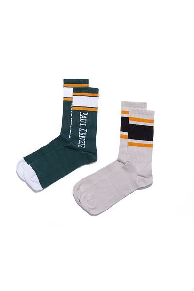 Paul Kenzie Pack of 2 Patterned Unisex Socks Vintage Collection - Old-School