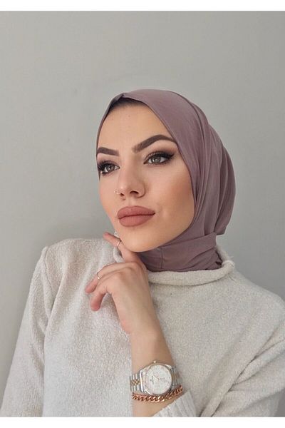 R&S modibone Snap Fastener Top Compatible Hijab Bone Mink