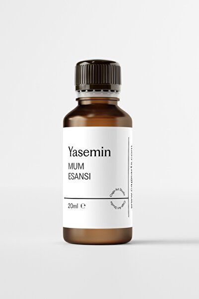 Cageartstudio Yasemin Mum Esansı 20 ml , Mum Esansı, Mum Koku Esansı, Soya Wa...
