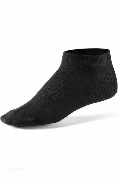 myprem socks Black Cotton Ankle Length Booties Socks Set of 10