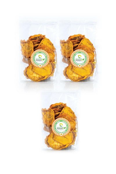 Bahçeden Doğal Super Snack Dried Fruit 3 Heaven Dates Chips 3X100 Gr