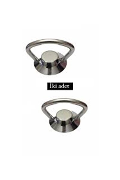 shopdrm DRMSHOP- Metal Lüx Cam Kapak Tepesi (2 Adet)