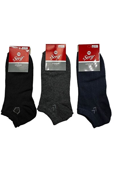 Şerif Erkek Patik Spor Çorap 12 Çift