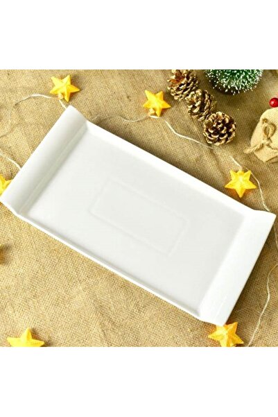 Yamaç Home Porselen Servis Tabak 12x30 Cm