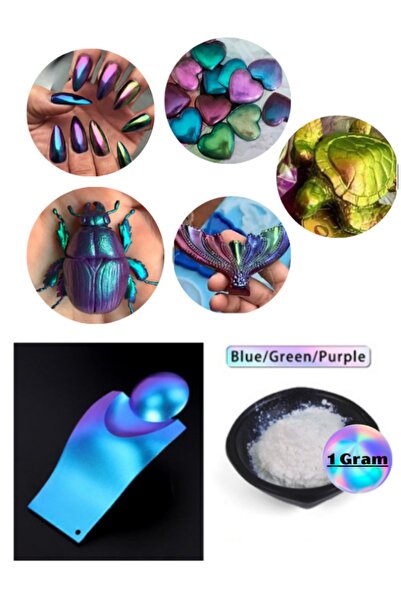 Sirius Hobi Epoksi Makyaj-Tırnak Chameleon Bukalemun Pigment Boya 1 gr