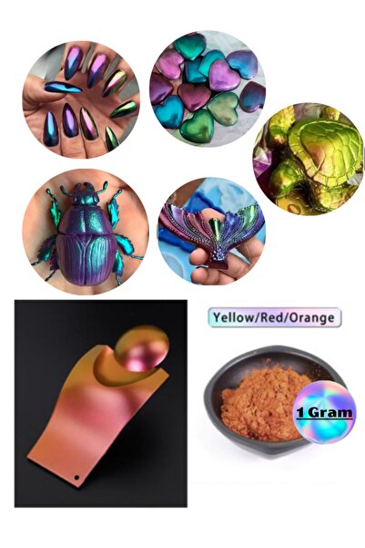 Sirius Hobi Epoksi Makyaj-Tırnak Chameleon Bukalemun Pigment Boya 1 gr