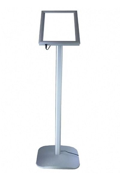 Panda Led Lighted Menyboard Aluminum Diversion Board with A4 Legs 21X30X100Cm