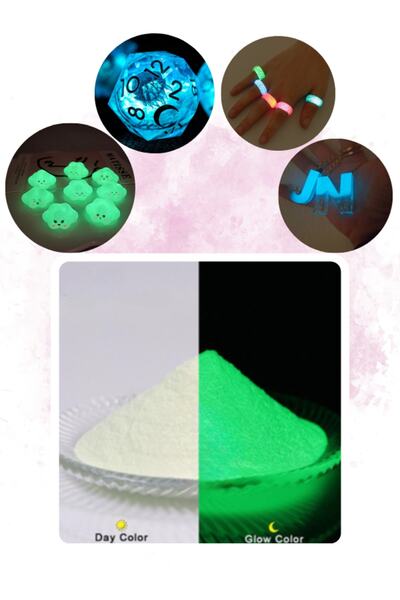 Sirius Hobi Epoksi Reçine Glow In The Dark Karanlıkta Parlayan Pigment Fosfor...