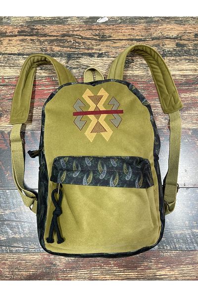 Street Bag Nubi Ethnic Αυθεντικό καθημερινό σακίδιο ταξιδιού Unisex