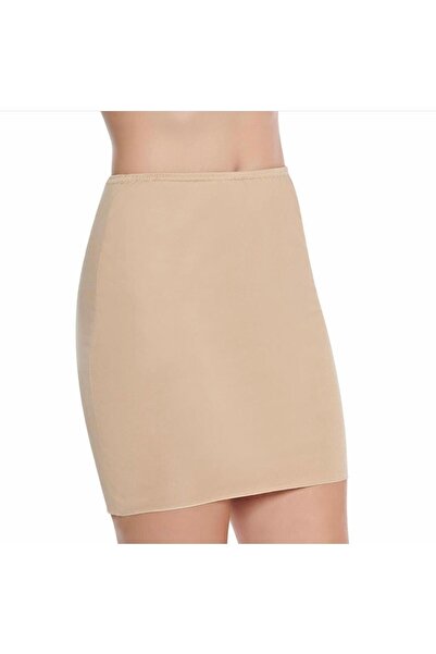 Ersoy Γυναικεία μονόχρωμη μεταξένια υφή Microfiber Mini Jupon Q1001