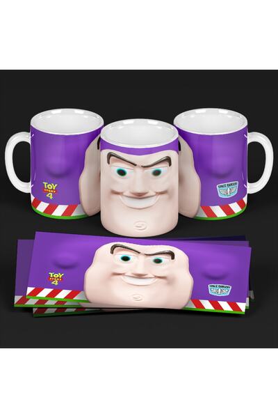Albümsan 3D Tasarımlı Figür Kupa Bardak No.4