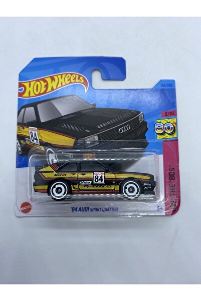 HOT WHEELS 84 Audi Sport Quattro *Siyah