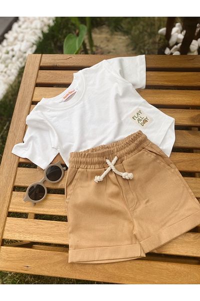 HONEYBUNNY شورت اطفال الجمل