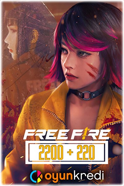 Garena Free Fire 2200+220 Diamond