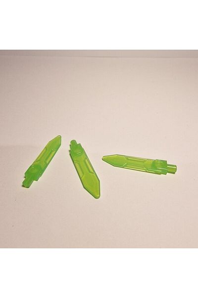 LEGO Accessory Ninjago Minifigure Star Wars Lightsaber Light Green 1 piece