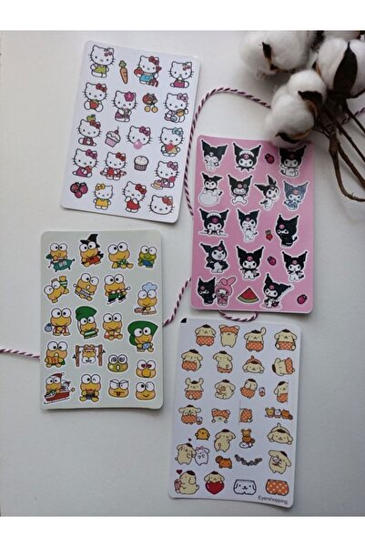 EyER Shoping Sanrio Hello Kitty set od 88 nalepnica