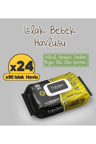 FLODEX Wet Towel 90*24 Pieces 2160 Sheets