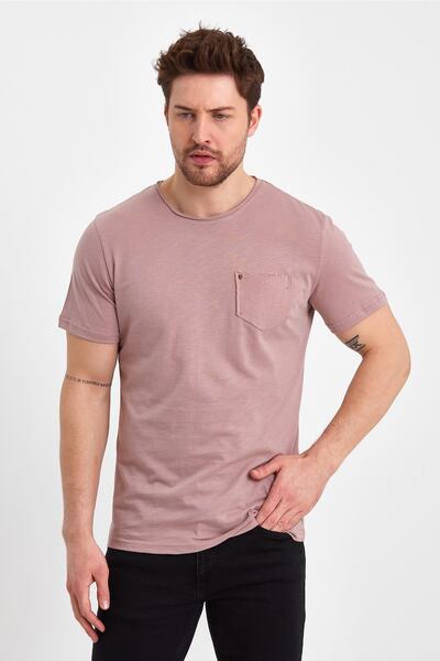 UOMOPARK Μπλουζάκι 2000 Ultra Fashion Flame με τσέπες και λεπτομέρεια κρανίου τσέπης