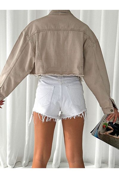 DENİKK Trend Crop τζιν μπουφάν