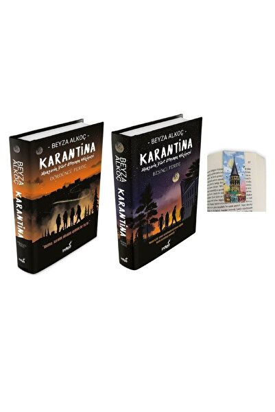 İndigo Kitap Karantina Dördüncü Ve Beşinci Perde Ciltli 2`li Set Beyza Alkoç ...