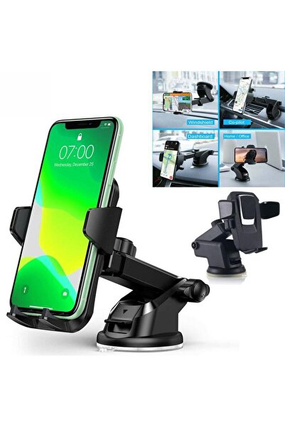 Soillium Tüm Telefonlara Uyumlu Araç Içi Telefon Tutucu Jelli Vakumlu Hareket...