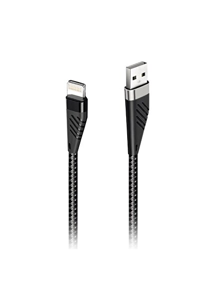 Soillium Lightning Usb 3.4a Örgü Hızlı Şarj Kablosu 1m Ipad Iphone 7 8 X 11 1...