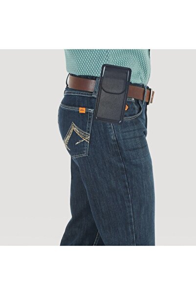 VİZYON Realme C21 - C21y Kılıfı | Bel Kemer Kılıf Bele Takılan Kapaklı Telefon Kılıfı