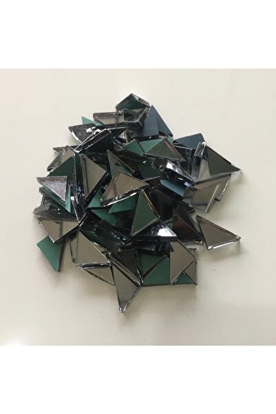 Şişecam Füme Renk 100’lü Dekoratif Kırık Üçgen (4 MM KALINLIĞINDA) Aynalar