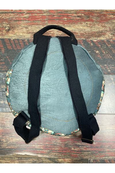 Street Bag Fargin Round Backpack Daily Travel Backpack