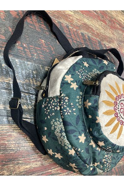 Street Bag Fargin Round Backpack Daily Travel Backpack