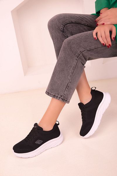 SOHO Women's Black Sneakers 18172
