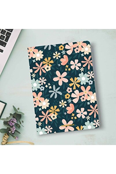 MuslimWalk Mesna - Çiçekli - A5 Çizgili Defter #YK321