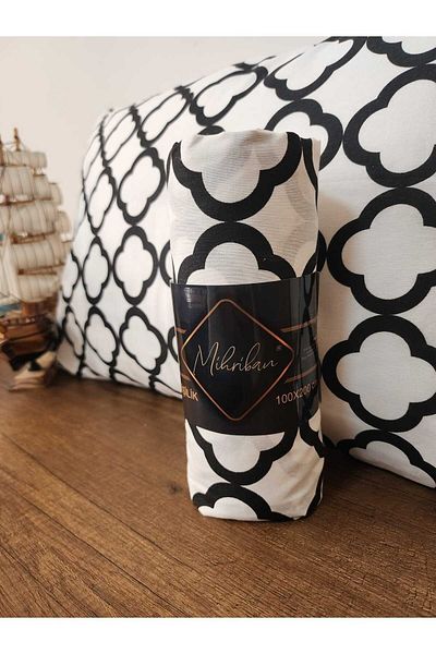 mihriban Single Fitted Sheet and Pillowcase 100x200cm
