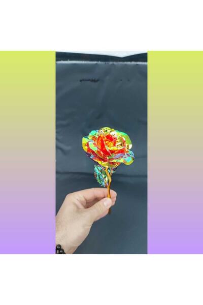 HKM Hobim وردة إنفينيتي ذات اللون الأحمر الزاهي المزخرفة التي لا تبهت خاصة لع...