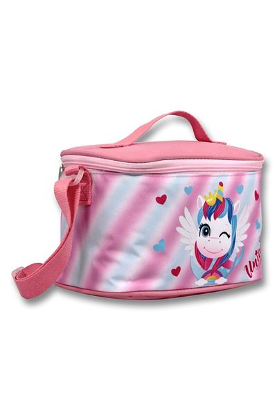 ÜMİT ÇANTA Cennec Thermal Pink Unicorn Lunchbox - Girl