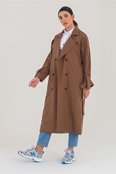SahraAfra Nidal Trench Coat