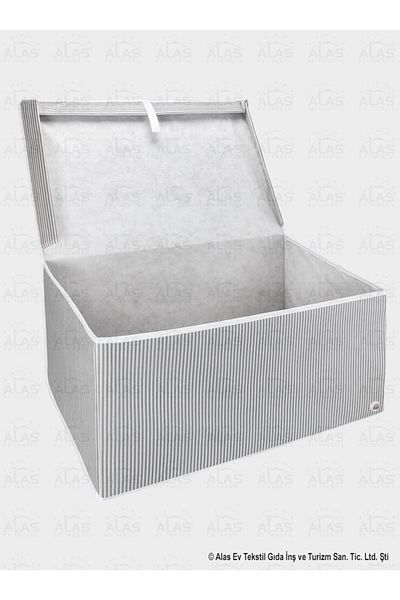 ALAS 3-Purpose Multi-Purpose Storage Bag with Cover, Box Storage etc. 50x40x30 - Maxi Model Box