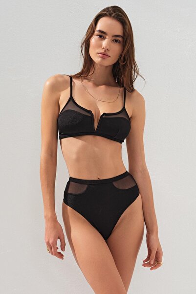 Pierre Cardin Geniş Üçgen Toplayıcı Tüllü Bikini