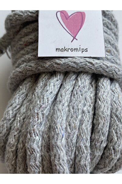 Makromİps EN UCUZ MAKROME İP (10 metre) DİKİLEBİLİR DOKUMA TRESS PAMUK KORDON HALAT JÜT SEPET SUPLA KAYTAN İPİ