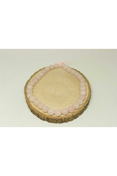 Yasamtohumu Рожевий кварцовий камінь ПІВРЯД 12 мм (довжина 18 см)