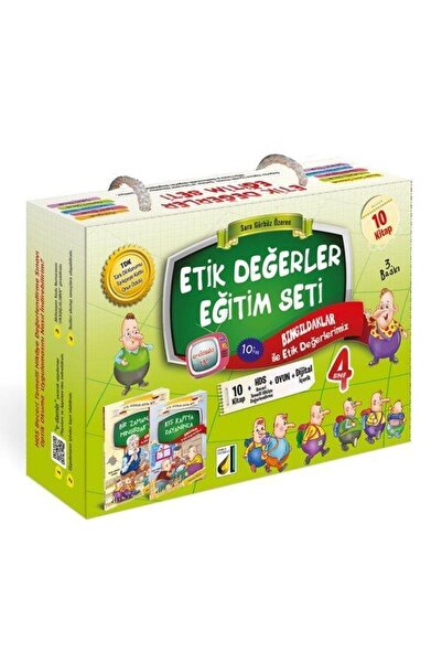 Damla Yayınevi 4.Sınıf Etik Değerler Eğitim Seti 10 Kitap Takım