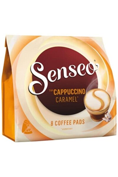 tassimo ve dolce gusto Senseo Typ Cappuccıno Caramel 8 Coffee Pads